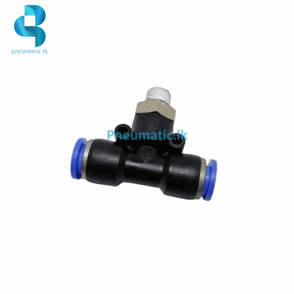 PB-C Series | Male Branch Tee | T-Type Equal Pass | Push-in Connector