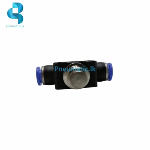 PA Series | Union Straight Speed Controller | Blue Color Fitting - Image 2