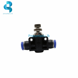 PA Series | Union Straight Speed Controller | Blue Color Fitting