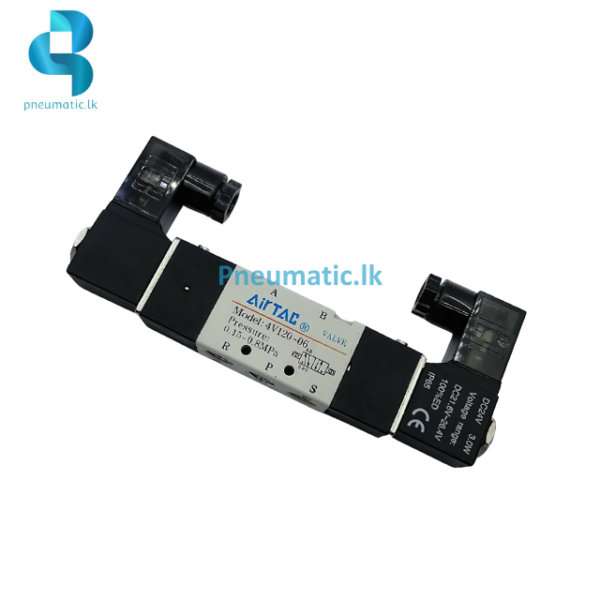 AIRTAC Model 4V120-06 Solenoid Valve 24VDC pneumatic.lk