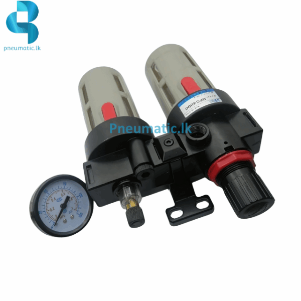 AIRTAC Model BFC-4000-04 FRL Unit Double Regulator & Filter-1/2'' Pneumatic.lk