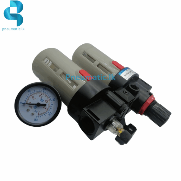 BFC-4000-04 | FRL Unit | Double Regulator Filter-1/2'' - Image 2