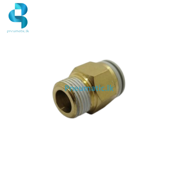 KQ2H | Male Connector Model D-T | White Fitting - Image 3