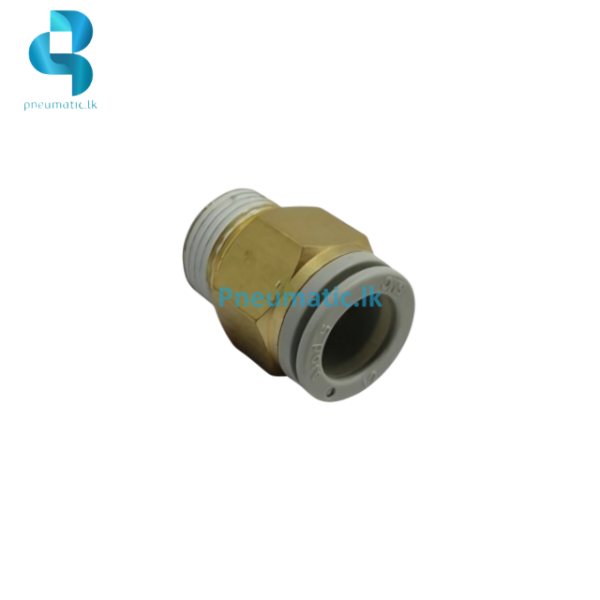 KQ2H | Male Connector Model D-T | White Fitting - Image 2