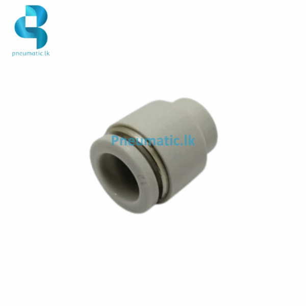 PPF Series | End Cap | Model D-T | White Fitting - Image 2