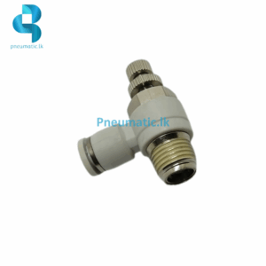 JSC | Elbow Type Flow Controller- MODEL D-T | White Fitting