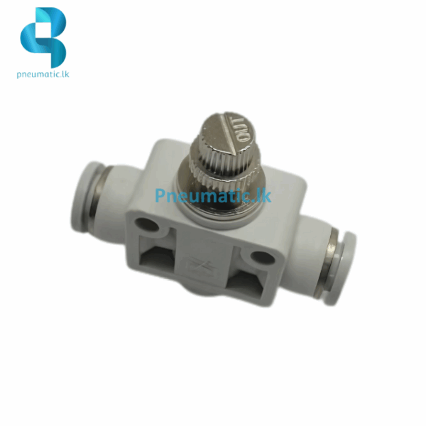 PA Series | Union Straight Speed Controller - MODEL D-T | White Fitting - Image 3