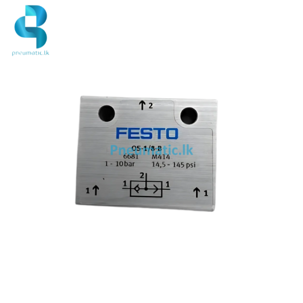 OS-1/8-B | OR Gate, for logic valve, G 1/8, / 1-10 bar - 14,5 - 145psi | Festo Model
