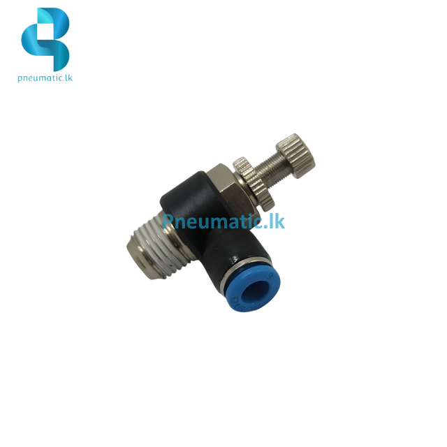 FESTO Model GRLA-1/4-QS-4-RS-B One-Way Speed Control Valve Pneumatic.lk