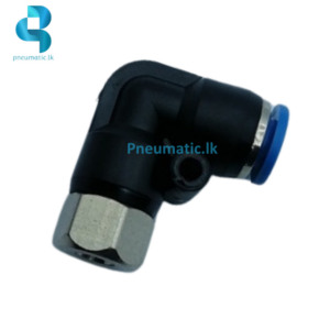 QSLF-M5-6-B Push-In Female Thread L-Fitting pneumatic.lk