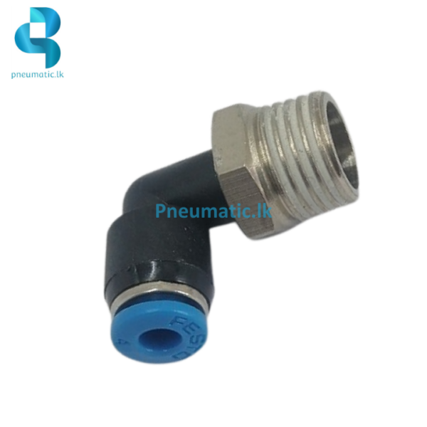 QSL-1/4 -4 Push-in Male Thread L-Fittings pneumatic.lk