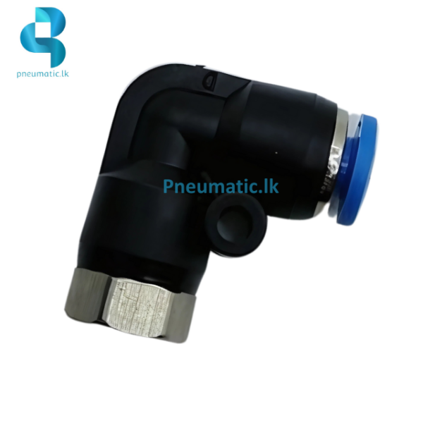 QSLF-M5-4-B Push-in Male Thread L-Fittings