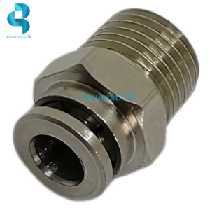 PC06-02 | Push-In Straight Male Connector