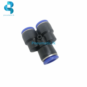 PY-14 | Union Y Straight‑Through Push‑In Connector