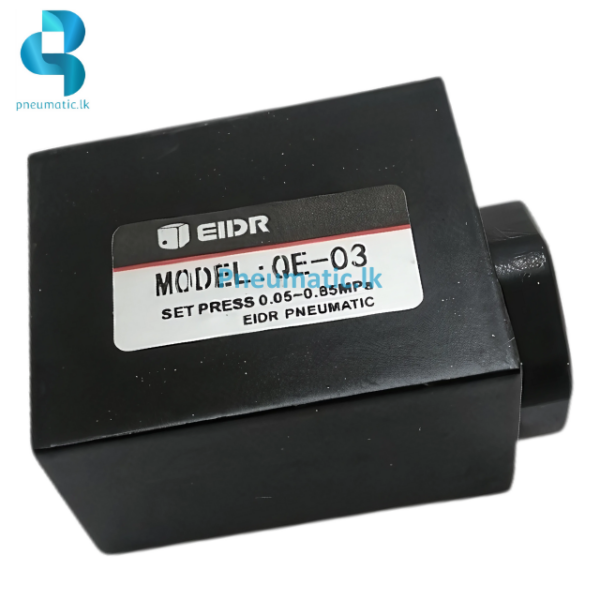 EIDR Model QE-03 Quick Exhaust Valve