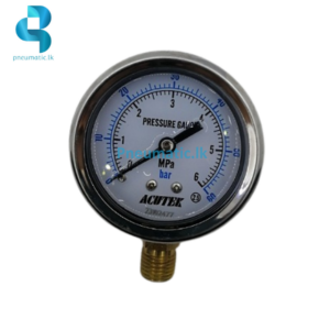 ACUTEK Model | YN60 0-6MPA High-Precision Seismic Pressure Gauge pneumatic.lk