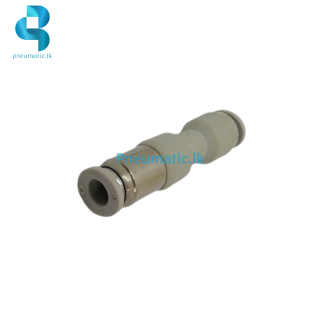 APCVU-06 Self-Sealing Non-Return Connector White Fitting Pneumatic.lk