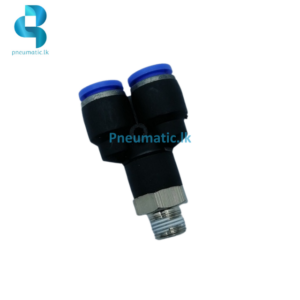 PX08-01 Y-Type Male Pass Push-In Connector pneumatic.lk