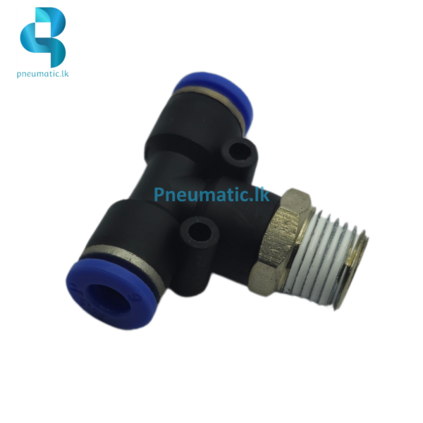 PB06-02C T-Type Male Branch Push-In Connector pneumatic.lk