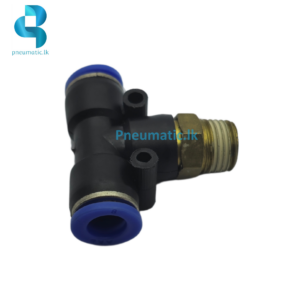 PB08-03 T-Type Male Branch Push-In Connector pneumatic.lk