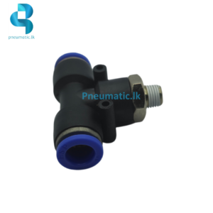 PB10-01 T-Type Male Branch Push-In Connector pneumatic.lk