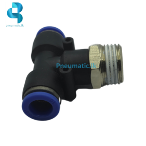 PB10-04C T-Type Male Branch Push-In Connector pneumatic.lk