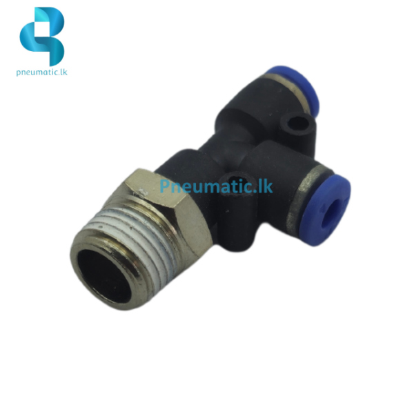 PD04-02 Male Run T-Type Push-In Connector pneumatic.lk