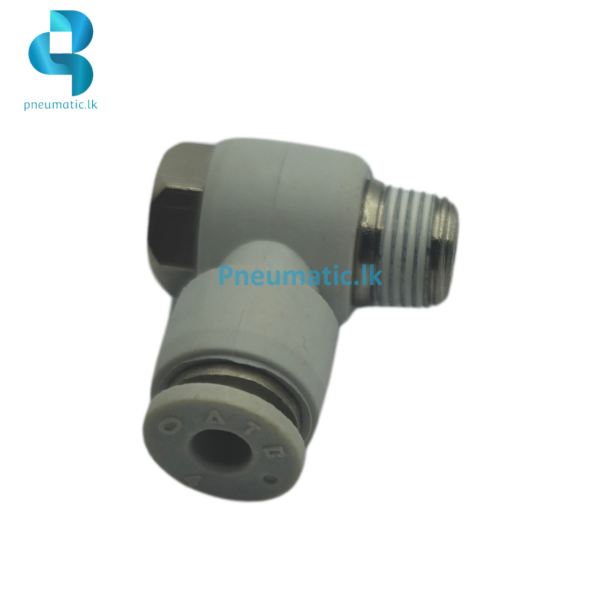 PH04-01 | Male Banjo Push-In Connector | White Fitting - Image 3