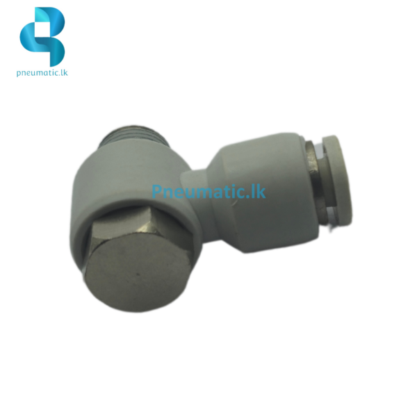 PH04-01 | Male Banjo Push-In Connector | White Fitting - Image 2
