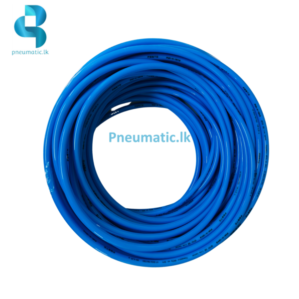 PU-12-08MM Polyurethane PU Hose Tube Pipe Blue pneumatic.lk