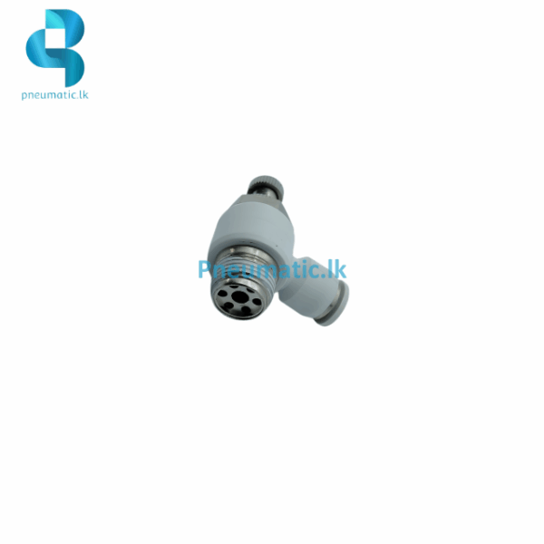 SL08-03 | Push-In Speed Controller - White Fitting - Pneumatic.lk