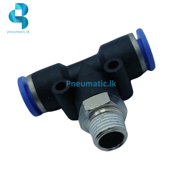 PB06-01 T-Type Male Branch Push-In Connector pneumatic.lk