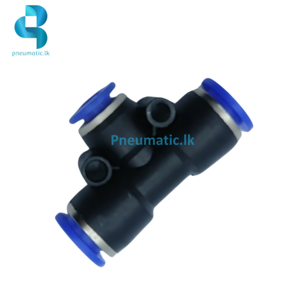 PEG08-08-06 Three-Way Different Diameter Union T-Type Push-In Connector pneumatic.lk