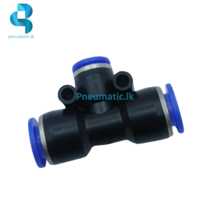 PEG10-10-08 Three-Way Different Diameter Union T-Type Push-In Connector pneumatic.lk