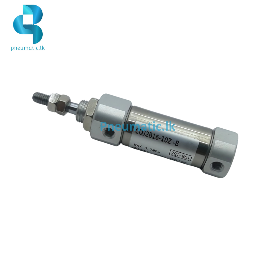 SMC Model CDJ2B16-10ZB Round Body Air Cylinder pneumatic.lk