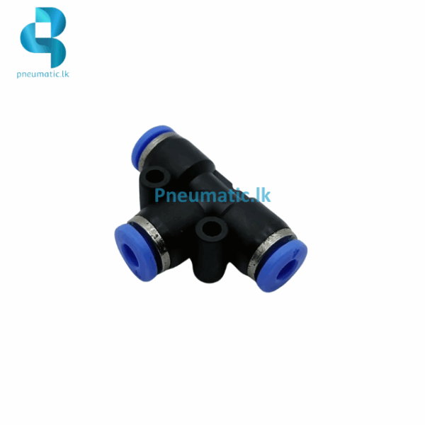 PE-04 | Push-In L-Type Three-Pass Connector - Image 2