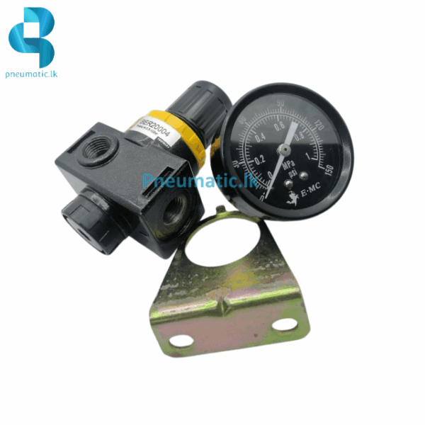 EMC Model BER-20004 Air Source Treatment Unit Regulator Air Regulator-1/4'' Pneumatic.lk