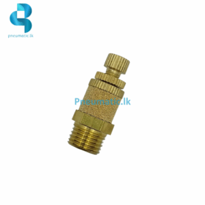 BESL02 Brass Exhaust Silencer Regulator Pneumatic.lk