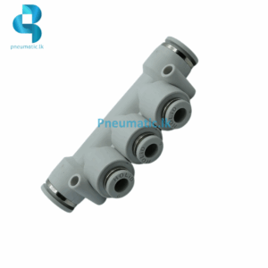 PKG10-06 Reducer Triple Branch Union - White Pneumatic.lk