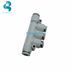 PKG06-04 Reducer Triple Branch Union - White Pneumatic.lk