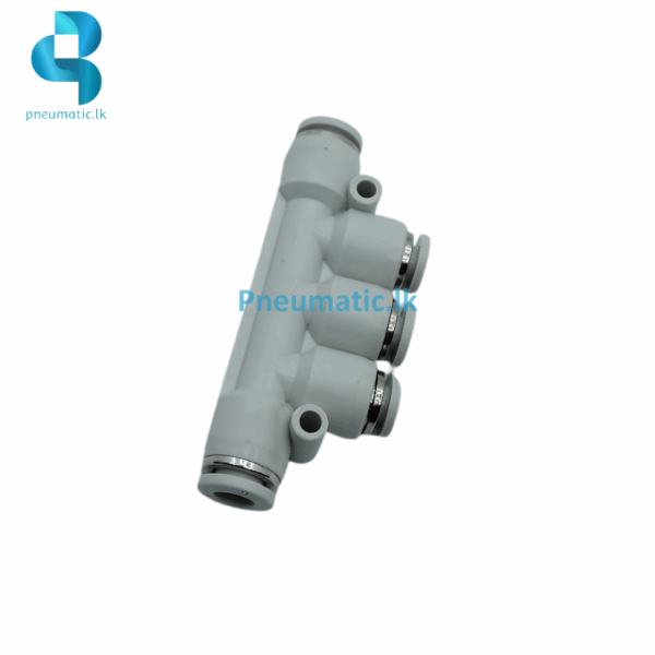 PKG06-04 Reducer Triple Branch Union - White Pneumatic.lk