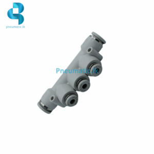 BPKG08-04 | Reducer Triple Branch Union - White