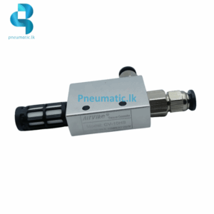 AIRVIKE Model CV-10HS Vacuum Generator / Vacuum Ejector - Black pneumatic.lk
