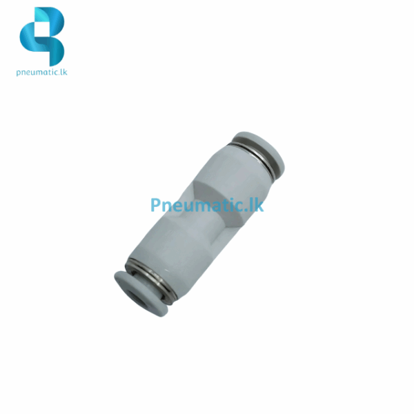 PU-04 Union Straight Push-in Connector White Fitting Pneumatic.lk
