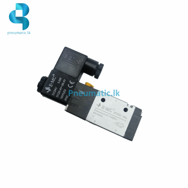 EMC Model RV3221-08-E4 3/2-Way Solenoid Valve Pneumatic.lk