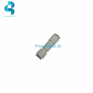 AKH-08-00 Self Sealing Non-Return Connector - White Fitting Pneumatic.lk