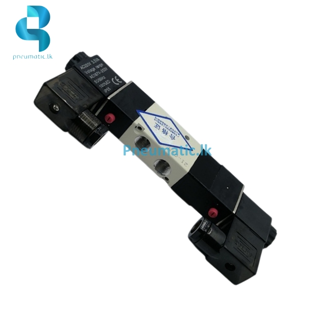4V230E-08A | Compatible 5/3 Way Solenoid Valve AC220V - Available from Reputed Brands - Image 2