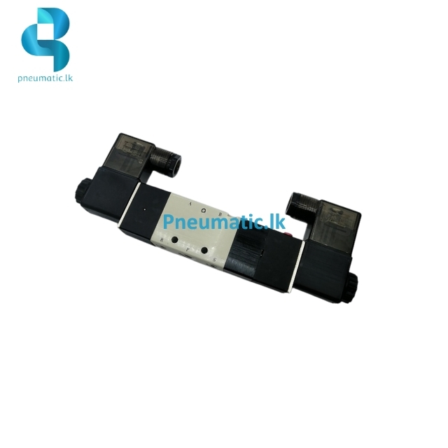 PNEU 4V230P-08 5/3-Way Solenoid Valve AC220V - Available from Reputed Brands Pneumatic.lk