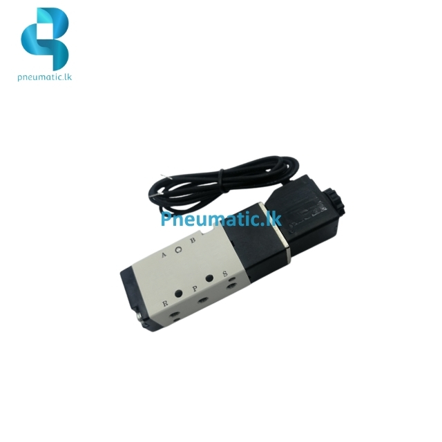 PNEU 4V110-M5 5/2 Way Solenoid Valve DC24V - Available from Reputed Brands Pneumatic.lk