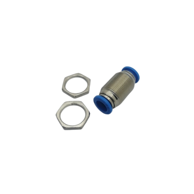 QSS-08 Compatible Push in Bulkhead Connector Pneumatic.lk